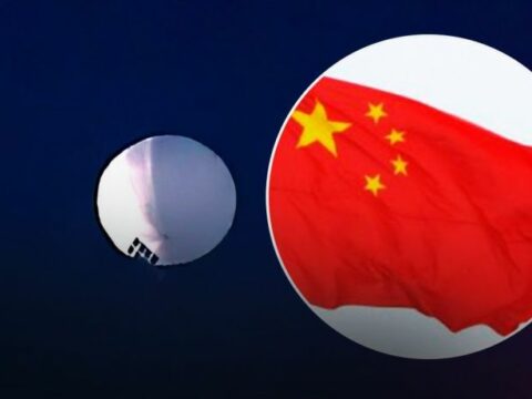 Çin Britaniya səmasına casus şarları buraxa bilər 