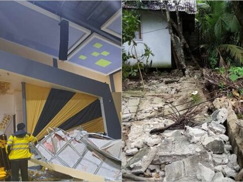 Filippində zəlzələ: Dağıntılar var – FOTO/VİDEO