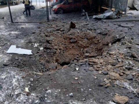 Rusiya Donetskə raket atdı – FOTOLAR