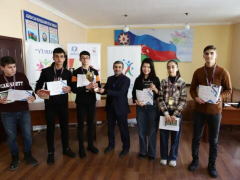 “Mənim Azərbaycanım” intellekt marafonu bu dəfə Şabranda təşkil olunub