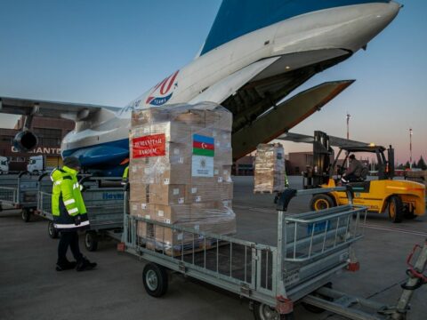 Türkiyəyə göndərilən yardımın həcmi AÇIQLANDI 