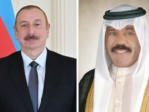 İlham Əliyev Küveyt Əmirini təbrik etdi