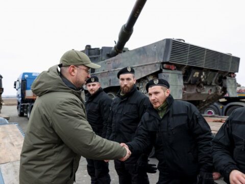 Ukraynaya verilən “Leopard” tanklarının FOTOLARI