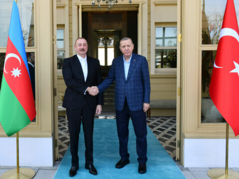 Prezidenti İlham Əliyev Ərdoğanı ad günü münasibətilə təbrik edib