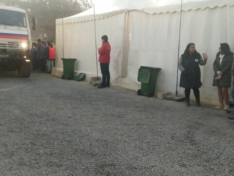 Sülhməramlıların 62 maşın Laçın yolundan keçib
