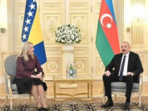 İlham Əliyev Bosniya və Herseqovinanın Rəyasət Heyətinin Sədri ilə görüşüb – YENİLƏNİB + FOTO
