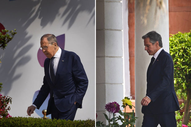 Blinken-Lavrov danışıqları: Hədələr davam edir, Ukrayna sənaye şəhərini itirmək təhlükəsi ilə üzləşir
