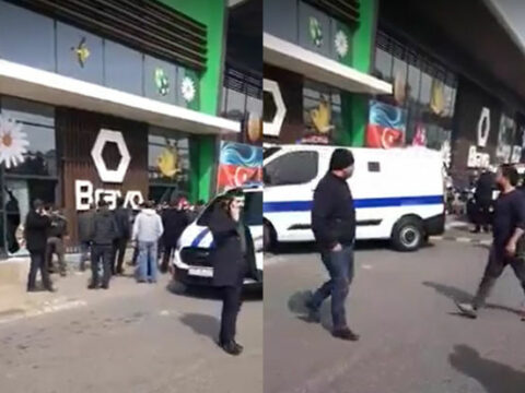 Bakıda marketə silahlı basqın olub: Ərazi mühasirəyə alındı