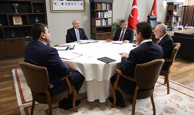 Türkiyə müxalifəti Akşenersiz görüşdü Türkiyə müxalifəti Akşenersiz görüşdü