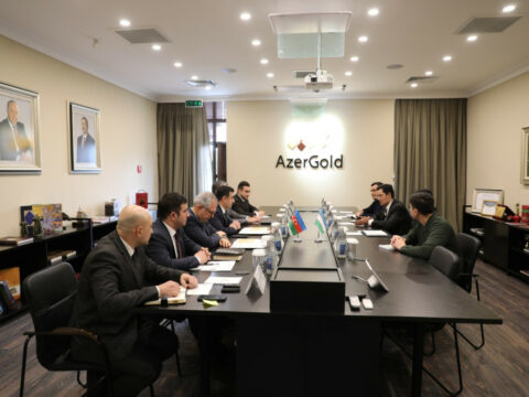 Özbəkistanın nümayəndə heyəti “AzerGold”un qonağı olub
