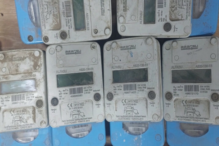 Ağstafada su sayğacları oğurlandı Ağstafada su sayğacları oğurlandı