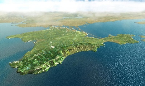 Krımda partlayış səsləri eşidildi Krımda partlayış səsləri eşidildi