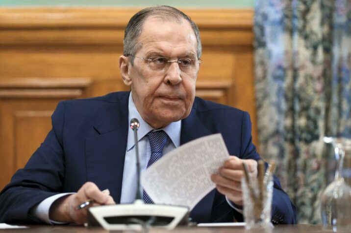 Lavrov Gürcüstan hadisələrindən DANIŞDI Lavrov Gürcüstan hadisələrindən DANIŞDI