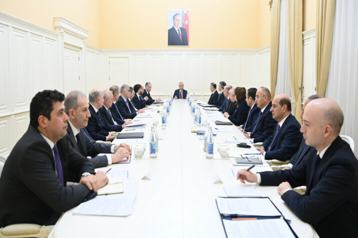 İqlim Dəyişmələri üzrə Dövlət Komissiyasının növbəti iclası keçirilib İqlim Dəyişmələri üzrə Dövlət Komissiyasının növbəti iclası keçirilib