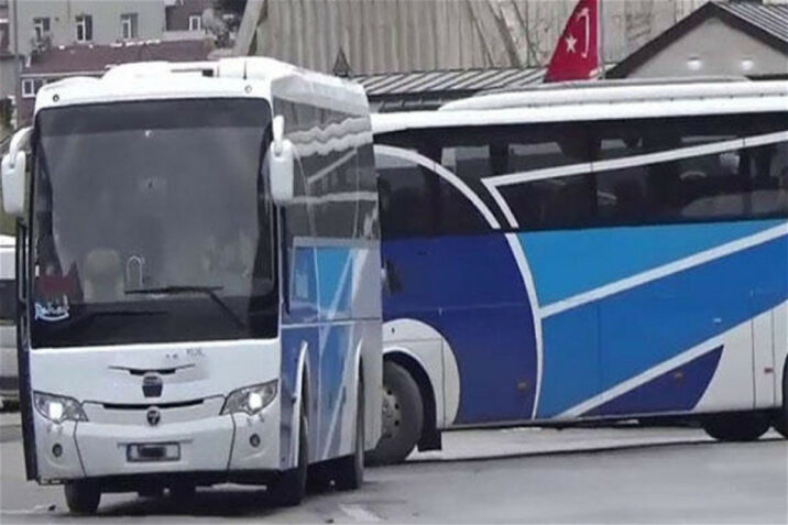 Türkiyənin zəlzələ bölgəsindən sonuncu təxliyə avtobusu Azərbaycana yola düşüb Türkiyənin zəlzələ bölgəsindən sonuncu təxliyə avtobusu Azərbaycana yola düşüb