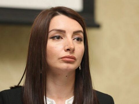 Leyla Abdullayeva fələstinli həmkarı ilə görüşdü