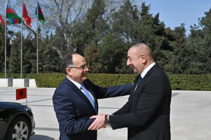 Azərbaycanla Albaniya arasında çox yüksək səviyyədə dostluq və qardaşlıq əlaqələri var Azərbaycanla Albaniya arasında çox yüksək səviyyədə dostluq və qardaşlıq əlaqələri var