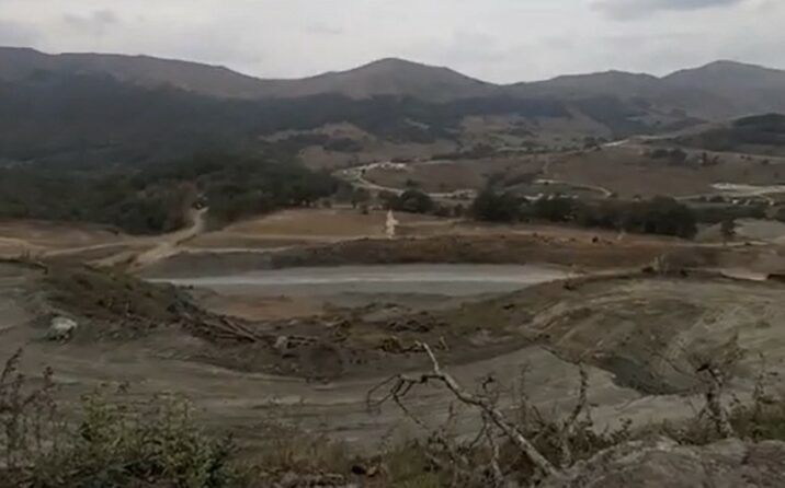 Laçın Beynəlxalq Hava Limanının tikintisi üçün dağlar belə partladılır Laçın Beynəlxalq Hava Limanının tikintisi üçün dağlar belə partladılır