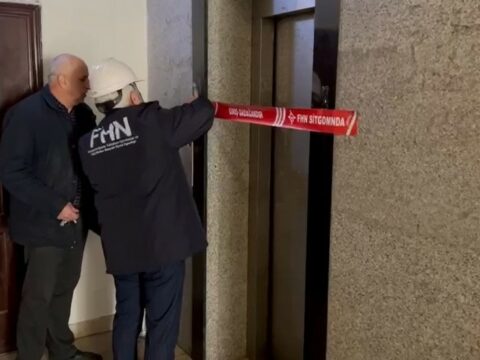 FHN binada liftin fəaliyyətini dayandırdı