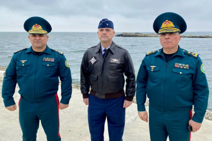 ABŞ-ın briqada generalı DSX-nın Sahil Mühafizə İdarəsində olub ABŞ-ın briqada generalı DSX-nın Sahil Mühafizə İdarəsində olub