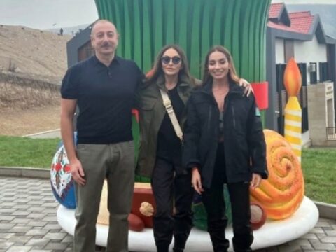 Mehriban Əliyeva Talış kəndindən paylaşım etdi