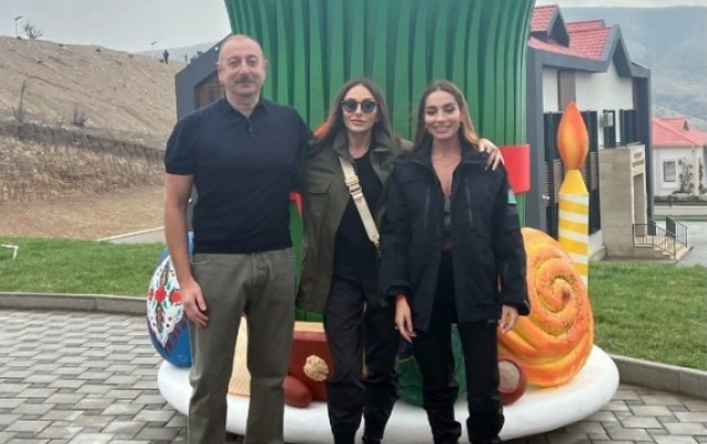 Mehriban Əliyeva Talış kəndindən paylaşım etdi