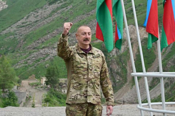 Ali Baş Komandan Talış əməliyyatından DANIŞDI Ali Baş Komandan Talış əməliyyatından DANIŞDI