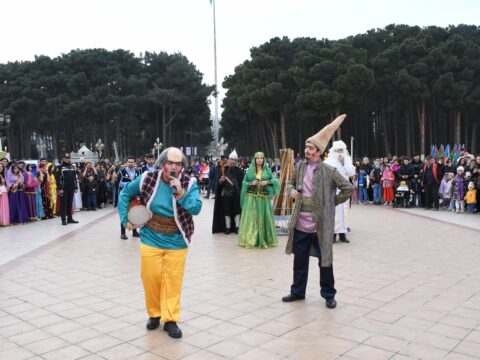 Abşeronda Novruz şənliyi keçirildi – FOTO