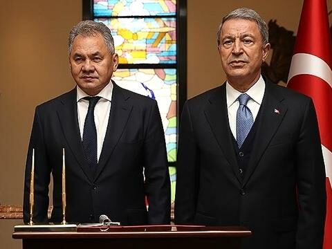 Hulusi Akar Şoyqu ilə danışıqlar apardı