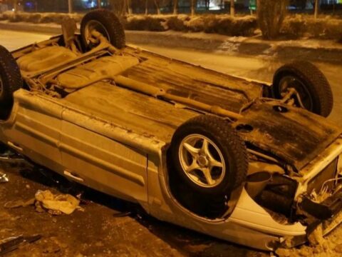 Cəlilabadda avtomobil aşıb, xəsarət alanlar var