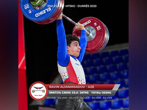 İdmançımız dünya birinciliyində 3 medal qazandı