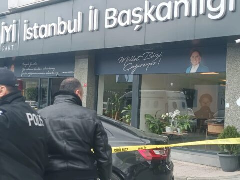 İYİ Partiyanın qərargahına hücum edən şəxs saxlanıldı