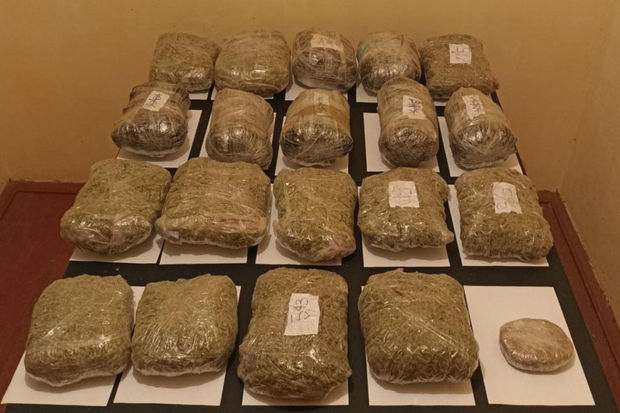 Azərbaycana 37 kq narkotikin qaçaqmalçılıq yolu ilə keçirilməsinin qarşısı alınıb