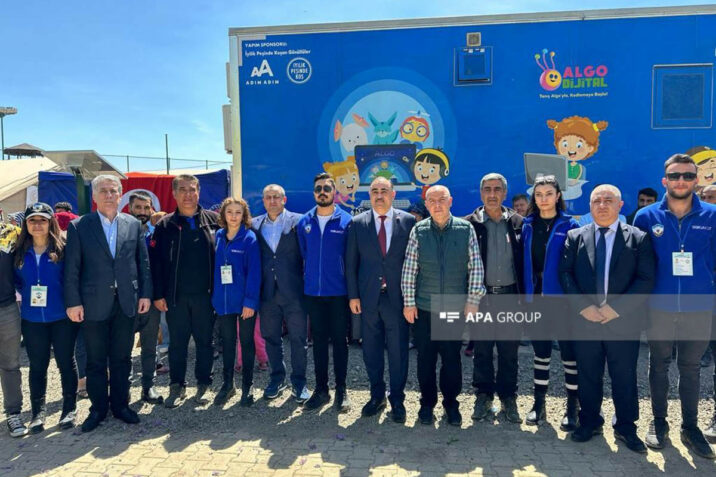 Azərbaycan nümayəndə heyəti zəlzələdən zərər çəkmiş Kahramanmaraş bölgəsində olub