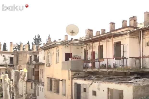 Bakıda yaşayış olan bina sökülür