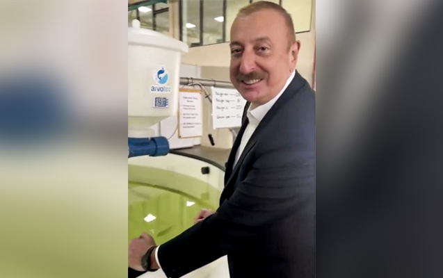 Mehriban Əliyeva Neftçaladan paylaşım etdi – VİDEO