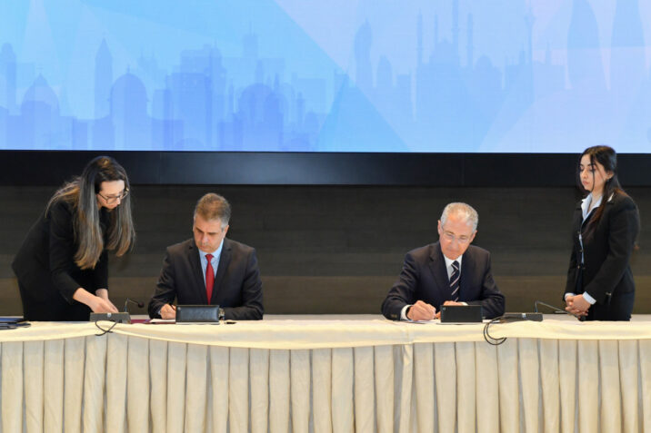 Azərbaycanla İsrail arasında saziş imzalandı