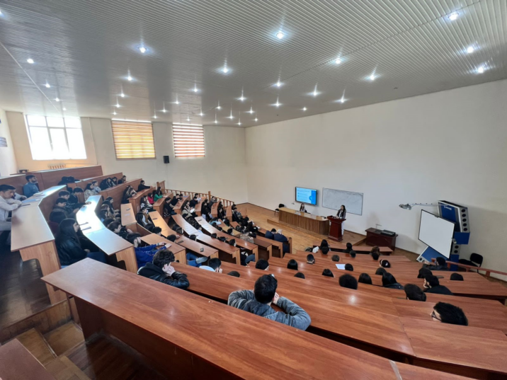 BDU-da Təhsil Tələbə Krediti Fondunun nümayəndələri ilə görüş olub