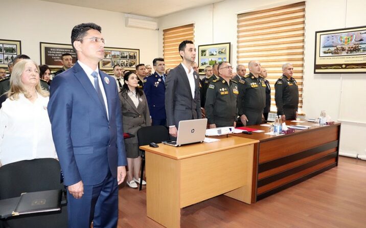 Milli Müdafiə Universitetində Heydər Əliyevin 100 illik yubileyinə həsr olunmuş tədbir keçirilib