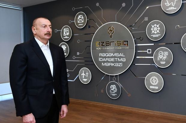 Prezident yarımstansiyanın açılışında iştirak etdi 