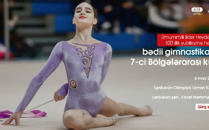 Bədii gimnastika üzrə 7-ci Bölgələrarası Kuboka start verilib