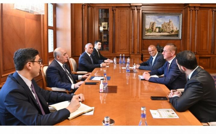 Baş nazir beynəlxalq federasiyaların prezidentləri ilə görüşdü