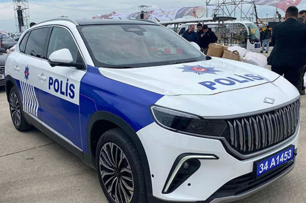 “Togg” ilk dəfə polis maşını kimi görüntüləndi