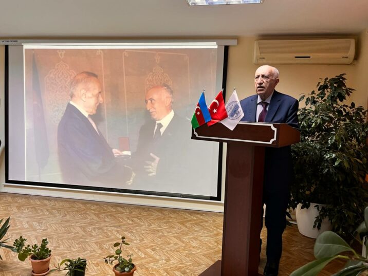 BDU-da “Ulu Öndər Heydər Əliyevin dövlətçilik fəlsəfəsi” mövzusunda ustad dərsi