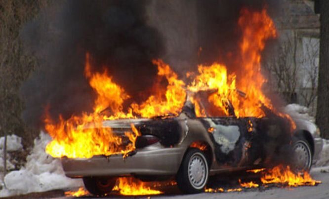 Bakıda dəhşətli qəza – 2 nəfər yanaraq öldü 