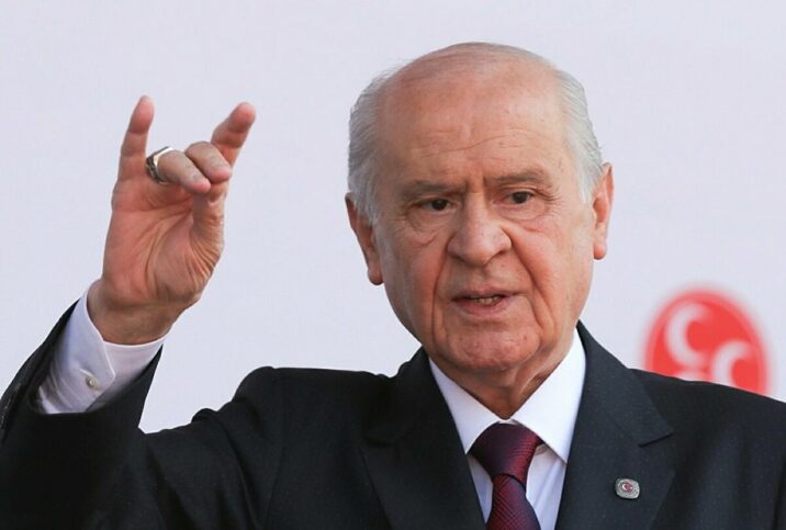 Bahçeli Ankarada səs verdi