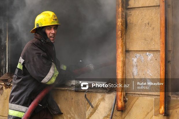 Ötən sutka 14 yanğına çıxış olub, 6 nəfər xilas edilib