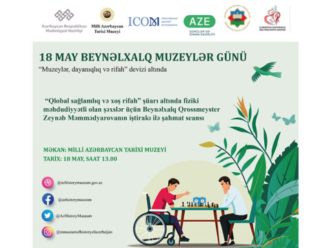 Fiziki məhdudiyyəti olan şəxslər üçün şahmat seansı keçiriləcək