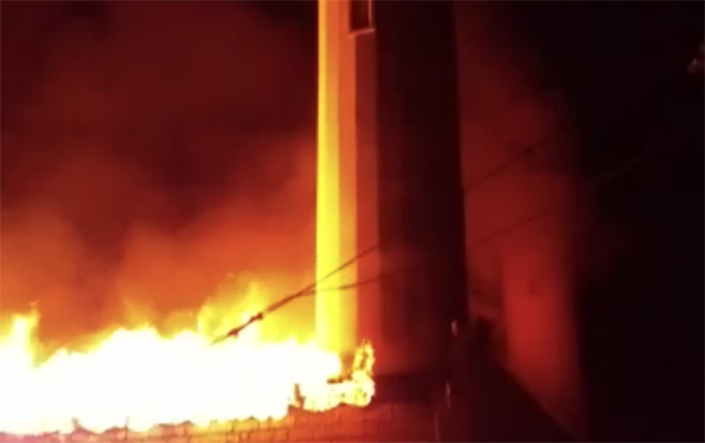 Cəlilabad məscidində YANĞIN