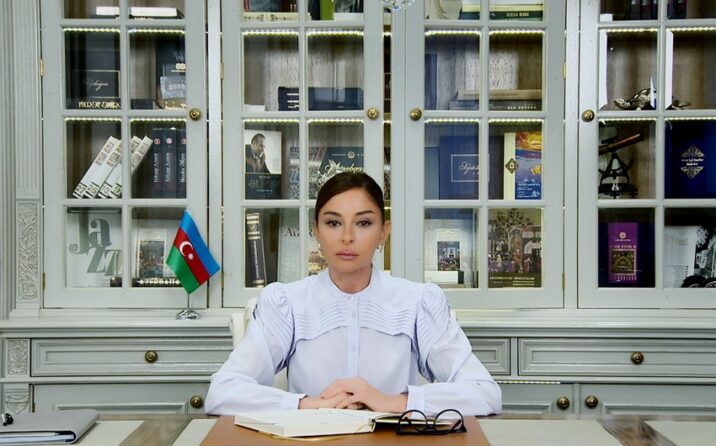 Mehriban Əliyeva Litvadan paylaşım etdi